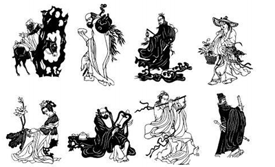 蜀之八仙 容成公、李耳、董促舒、张道陵、严君平、李八百、范长生、尔朱先生