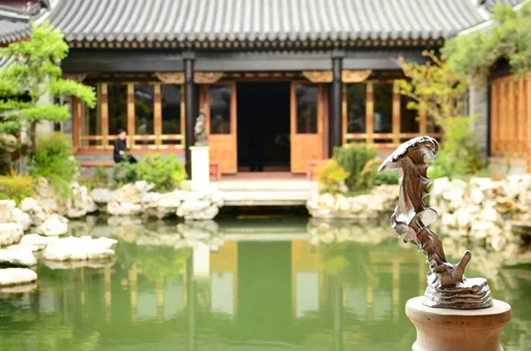 “停云--隋建国研究对话展”现场