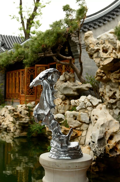 “停云--隋建国研究对话展”现场