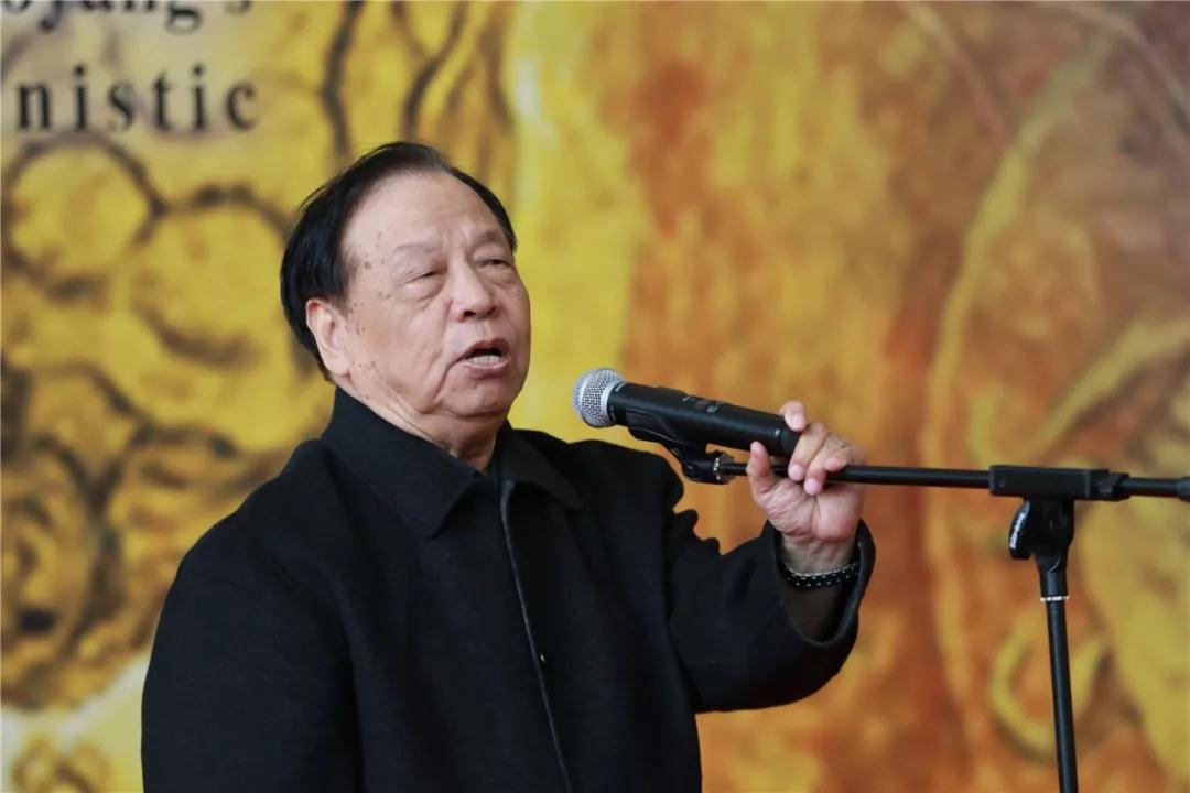 天津美术学院原副院长张蒲生致辞