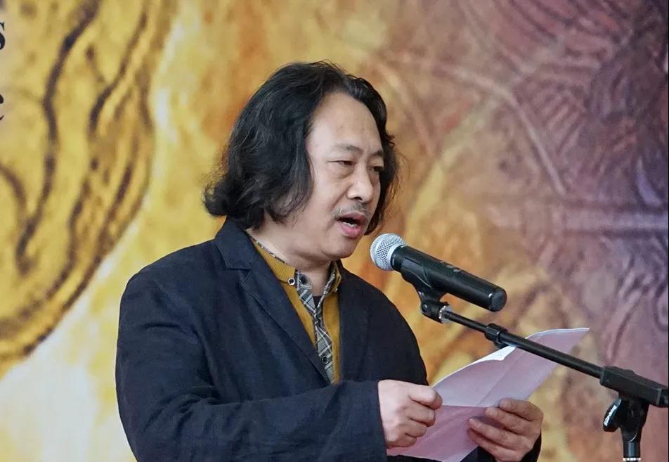 天津美术学院副院长、中国国家画院教学部主任贾广健致辞