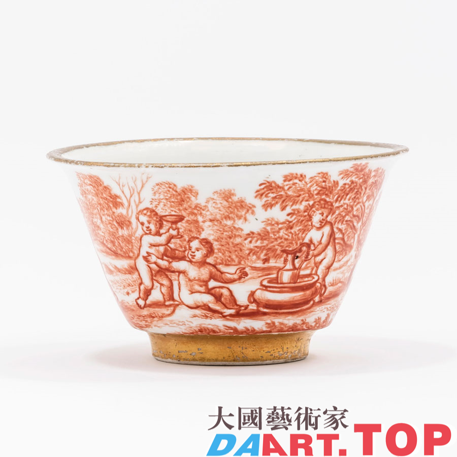 梅森瓷器HAUSMALEREI TEABOWL