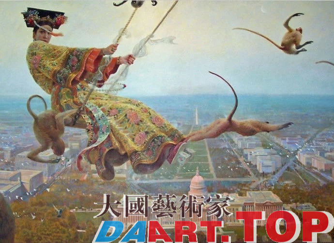大清国慈禧皇太后罕见油画:对镜试衣,惟妙惟肖,思想前卫胆大 大清国慈禧皇太后罕见油画:对镜试衣,惟妙惟肖,思想前卫胆大