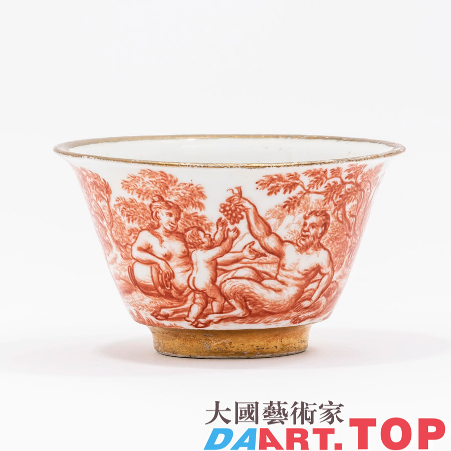 梅森瓷器HAUSMALEREI TEABOWL