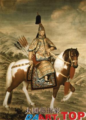 《战马狩猎图》作者郎世宁近代著名画家