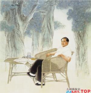 《晚风》著名画家刘大为