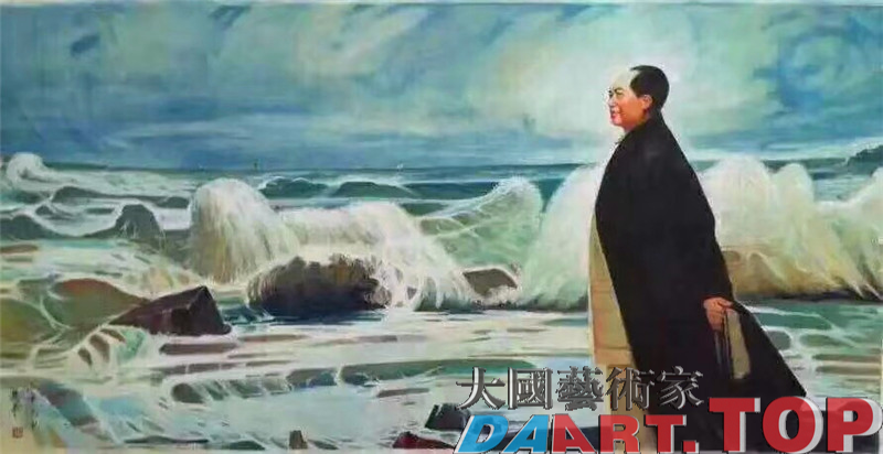 《伟人像》魏拴德（魏歌）大国艺术家官方推荐当代著名书画家