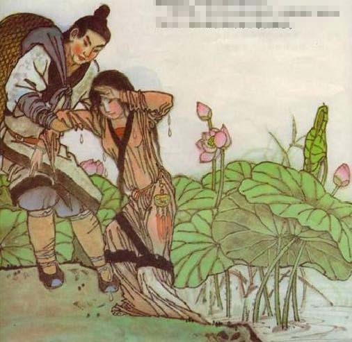 中国古代四大民间故事 孟姜女 孟姜女哭长城 中国古代四大爱情故事