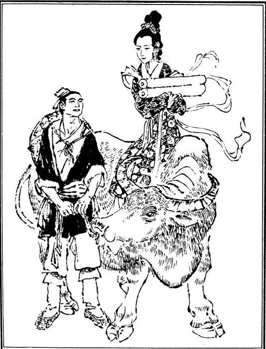 中国古代四大爱情传奇 古代爱情故事 牛郎织女 七夕 鹊桥相会 中国情人节