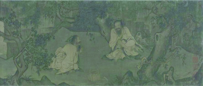 从两幅画看李唐的爱国情怀《采薇图》卷 