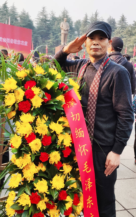 大国艺术家8341王福山-荣获全国毛体第一名，百米毛体长卷毛体街展示