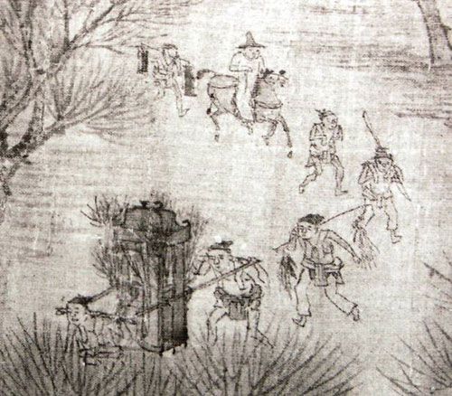三个版本《清明上河图》的比较